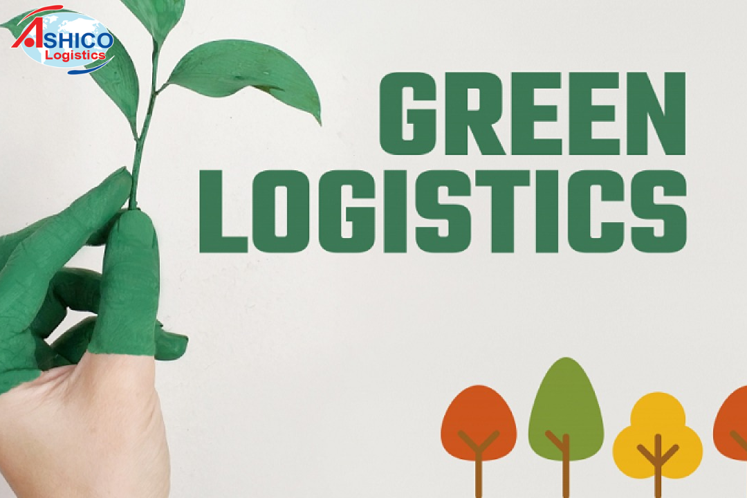 What businesses benefit from green logistics?