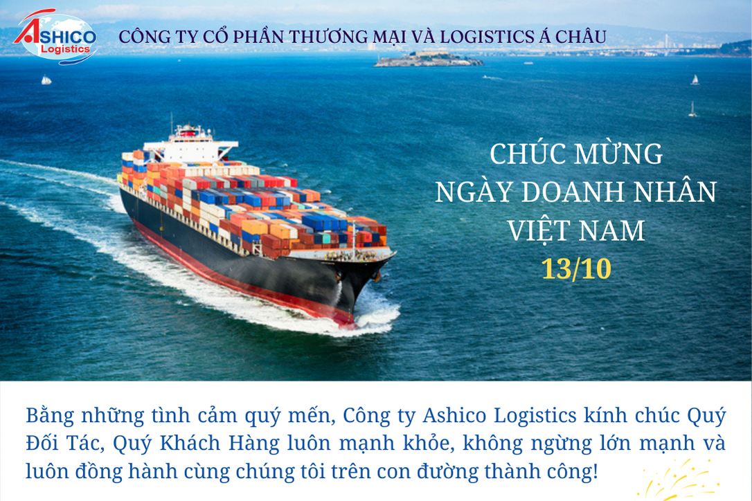 ASHICO LOGISTICS - CHÚC MỪNG NGÀY DOANH NHÂN VIỆT NAM (13/10)