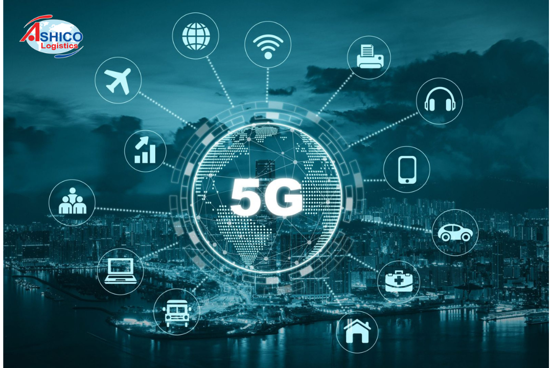 How does 5G impact logistics development?